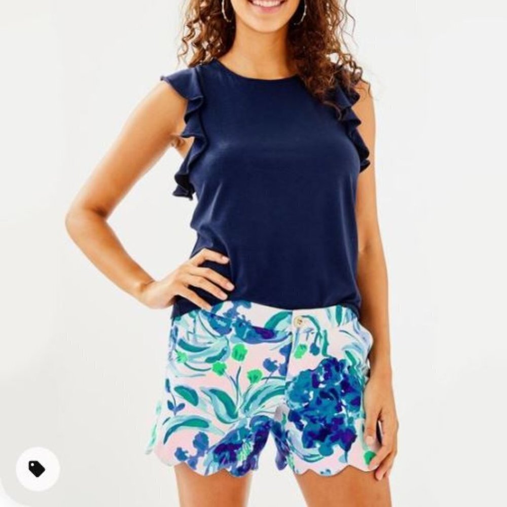NWT Lilly Pulitzer Buttercup Knit Short Sweet Pea